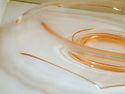 Vintage Pink Console Bowl 12" Depression Glass Lar