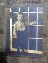 Antique Cabinet Photograph Picture Young Boy Child