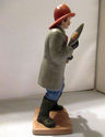 Vintage Enesco Fire Fighter Crew Fireman Axe Figur