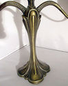 Partylite Candelabra 3 Stained Glass Candle Holder