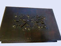 Vintage Antique English Wooden Jewelry Trinket Box