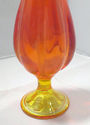 Vintage Mid Century Viking Art Glass Vase Amberina