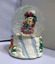 Disney Mickey & Minnie Mouse Christmas Snow Globe 