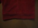 Womens Small Aeropostale Burgundy Red Corduroy Fur