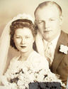 Antique Sepia Wedding Cabinet Portrait Photo Groom