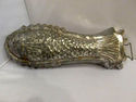 Antique Vintage Koi Fish Tin Lined Food Mold Unmar