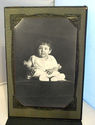 Antique Cabinet Photo Potrait Picture Young Child 