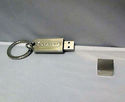 Coach 2GB 2 GB USB Key Chain Ring Keychain Silver 