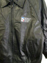 World Poker Tour Colebrook Black Leather Jacket  L