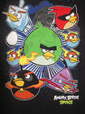 Angry Birds Star Wars T Shirt TShirt Black Boys XL