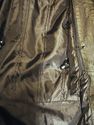 Mens Black Leather Mid Length Jacket Coat S Small 