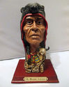 Mercuries Collection Native American Indian Bust H