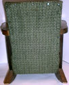 Vintage Miniature Armchair Doll Rocker Upholstered