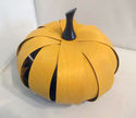 Longaberger Pumpkin Basket Maple Leaf Yellow Mediu