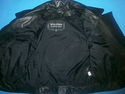 Wilsons Womans Leather Jacket Black Short Vintage 