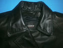 Wilsons Womans Leather Jacket Black Short Vintage 