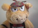 Harley Davidson Motorcycles Plush Pig Hog Bike Stu