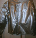 Silver Faux Leather Jacket Jaclyn Smith Silver Shi