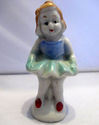 Vintage Little Girl Porcelain Figurine Hand Painte