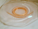 Vintage Pink Console Bowl 12" Depression Glass Lar