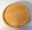 Longaberger Woodcrafts Wooden Basket Lid Cover Woo