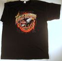 Harley Davidson T-Shirt Mens XXL 2XL Black Short S