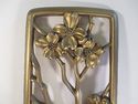 Wall Hanging Gold Mid Century Modern Syroco Wood H