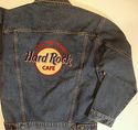 Hard Rock Cafe Denim Jean Jacket NEW Save The Plan