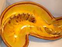 Mid Century Drip Lava Glaze Ashtray 1960's Cal Sty