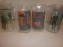 4 Star Trek Burger King Glasses Spok Kirk Uhura Ne