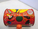 Vintage US Metal Toy Litho Tin New Year Dance Nois