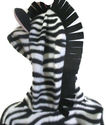 Kids Childrens Zebra Halloween Costume Outfit Hood