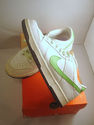 Nike Dunk Low (GS) Size 5 White / Green Womens Lim