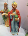 Homco Nativity Set 9 Nine Piece Ceramic Figurines 