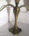 Partylite Candelabra 3 Stained Glass Candle Holder