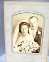 Antique Sepia Wedding Cabinet Portrait Photo Groom