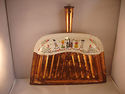 VINTAGE JV Reed Dust Pan Copper M Taber Design