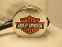 Harley Davidson Metal Purse Hard Shell Handbag Mot