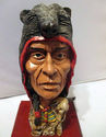 Mercuries Collection Native American Indian Bust H