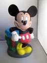 Disney Mickey Mouse Plastic Piggy Bank Coin Saver 