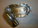 Vintage Chippendale Butter Dish Silverplate Intl S