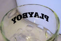 Vintage Playboy Club Glass Goblet Drinking Beer Wi