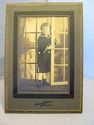 Antique Cabinet Photo Potrait Picture Child Toddle