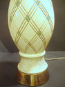 Mid Century Modern Table Lamp Cream Faip Pottery D