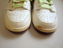 Nike Dunk Low (GS) Size 5 White / Green Womens Lim