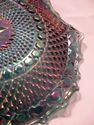 Carnival Glass Plate Platter Dish Iridescent Blue 