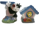 Looney Tunes Salt & Pepper Shakers Set Tweety Sylv