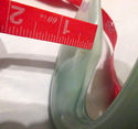 Vtg Murano Glass Swan Hand Blown Aqua Green Bowl P