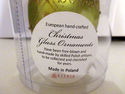 New Vitbis Christmas Glass Ornament Glass Green Po