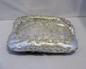 Vintage Silver Handbag Purse Beaded Evening Hand M